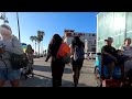 Saturday Afternoon Walk on the Venice Beach Boardwalk