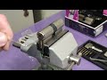 Opening a lock standers L1. 6pin. Вскрытие цилиндра Standers L1 6 пиновый.