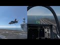 VTOL VR F-45A Flight Testing - Vertical Landing on the Cruiser and Carrier