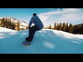 Snowboarding 100ft gap! Derek Johnson