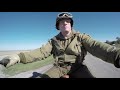 1942 WLA Harley Davidson Motorcycle ride - Start up and Operation