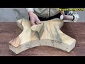 Best Wood Recycling Projects // Incredibly Amazing Woodworking Crafts From Burnt Tree Trunks