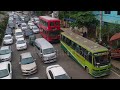 Vehicle Noise । Incredible Traffic jam in Mahakhali, Dhaka, Bangladesh.