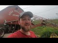 Unloading Hay On The Hottest Day of The Year!