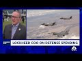 Lockheed Martin COO on the 2024 election, defense spending and F-35 delivery outlook