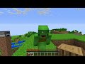 Why JJ and Mikey HIDE from GIANT BLOOP At Night in Minecraft ? (Maizen)