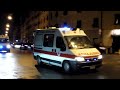 Corteo ambulanze in sirena 90x - 90 x ambulance 