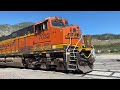Long and Powerful Freight Trains Traversing California’s Cajon Pass - 7/6/2023