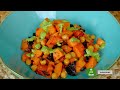 4 sweet potatoes and 1/2 can chickpeas! My mother-in-law taught me this amazing sweet potato recipe!