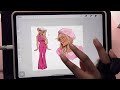 ♡ Drawing Barbie! (the movie) // draw with me 🎀 ♡
