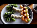 [1Hr] Salad decoration,Salad design | Fruit & Vegetable Carving & Cutting Garnish