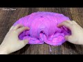 PURPLE vs PINK I Mixing random into Glossy Slime I Satisfying Slime #778