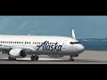 P3D v4.5 | Seattle to Ketchikan | Alaska Airlines Boeing 737 | Part 2