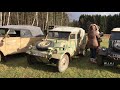 Battle of the bulge 1944 - 2019 Sd.kfz 10, Sherman, VW 166 Schwimmwagen, Kübelwagen