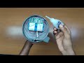 How To Make Charging Adjustable Table Fan / 12 volt चार्जिंग टेबल फैन बनाए ,,,