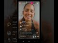 Rocsi working out on IG LIVE couple of moans!!!