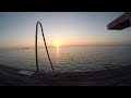 Amazing sunrise in the Maldives time lapse video