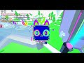 hatching huge holographic cat from void chest in pet simulator 99