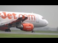 +12 Minutes Of Bad Weather Landings At The Polderbaan Ams Schiphol.