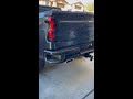 2021 5.3 Chevy Trail Boss muffler delete cold start