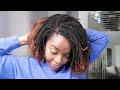 How to properly moisturize your locs | The easiest & shortest moisture routine ever.