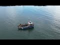 4K Close up Elie Ness Lighthouse, hard working fishermen close drone view!, DJI fife, Matt Livsey