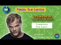 Finish the Lyric Challenge: 2010s Hits Edition! 🎵 Can You Complete the Song? 🎤✨