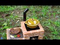 How to make Grilled Eel 🥘🍲 in Mini Wood Stove with amazing Mini Bricks 🧱 || TINY BRICKS BUILDER