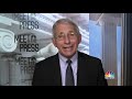 Full Fauci Interview: 'A Virus Will Not Mutate Unless You Allow It To Replicate'