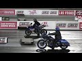 Crazy Harley vs Sportbikes - drag racing