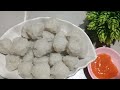 RESEP BAKSO IKAN TENGGIRI KENYAL DAN GURIH