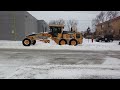 Complete Snow Removal Operation in Montreal - Winter 2022 in 4K! #snowremoval