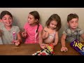 Spicy chip challenge… Kids edition !! 🫣🔥🔥🤯