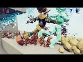 100x WITHERED CHICA + 2x GIANT vs 3x EVERY GOD   Totally Accurate Battle Simulator TABS