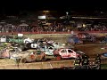 Demolition Derby Hamilton County Fair 2018 full event