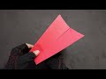How to Make a Glider Paper Airplane that Flies Long and Far | Best Paper Airplanes