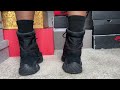 Adidas Yeezy 500 High Tactical Boot Utility Black On feet review