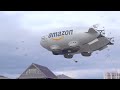 i put star wars music and sfx over amazon blimp