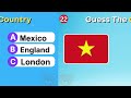 🚩 Guess and Learn 30 Famous Countries by Their Flags in 6s 🌎Guess the Country Quiz