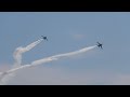 4K　ブルーインパルス　2024.8.8　3rd　珍しい5番機6番機だけの連続アクロ　1区分2機飛行　課目名・チャプター入り　基地上空訓練　#ブルーインパルス　#松島基地　#HC-X2000