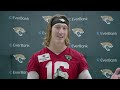 Trevor Lawrence Speaks on Personal Growth and Praises Teammates Camp Work Ethic | Press Conference