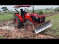 Tractor Plow Field Sand In The Rain