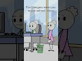 Managers when you resign without notice #shorts  #animation #comedy #humor #viral  #memes
