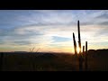 Sunset at Redington Pass