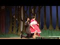 Into The Woods musical production at Dixie Hollins high school 2018
