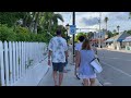 Key West, Florida Walk : Duval Street to Mallory Square at Sunset