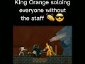Superman soloing vs King Orange soloing