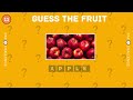 Guess the Fruit - Scrambled Words 🍎🍉 | Word Quiz