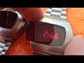 WATCH REVIEW HAMILTON PSR 2020 / MIB 2002 RE-ISSUE & VINTAGE PULSAR P2 / P3 1972-73 LED TEAR-DOWN