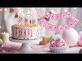 Happy Birthday TV Art Screensaver | Birthday Cake | The Frame TV | With Music